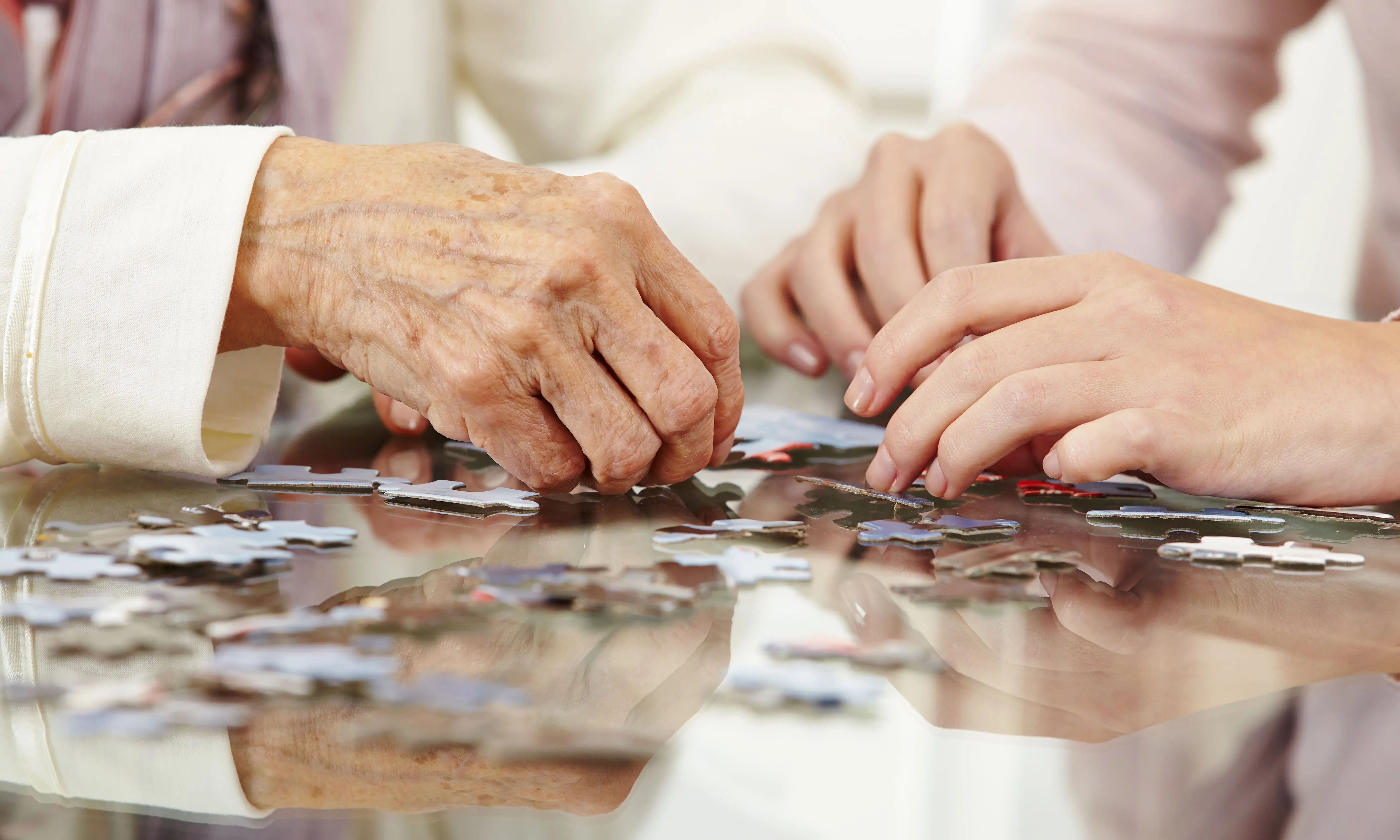 OC HomeCare memory care activity for seniors with dementia or Alzheimer's, enhancing cognitive stimulation and emotional support in Orange County