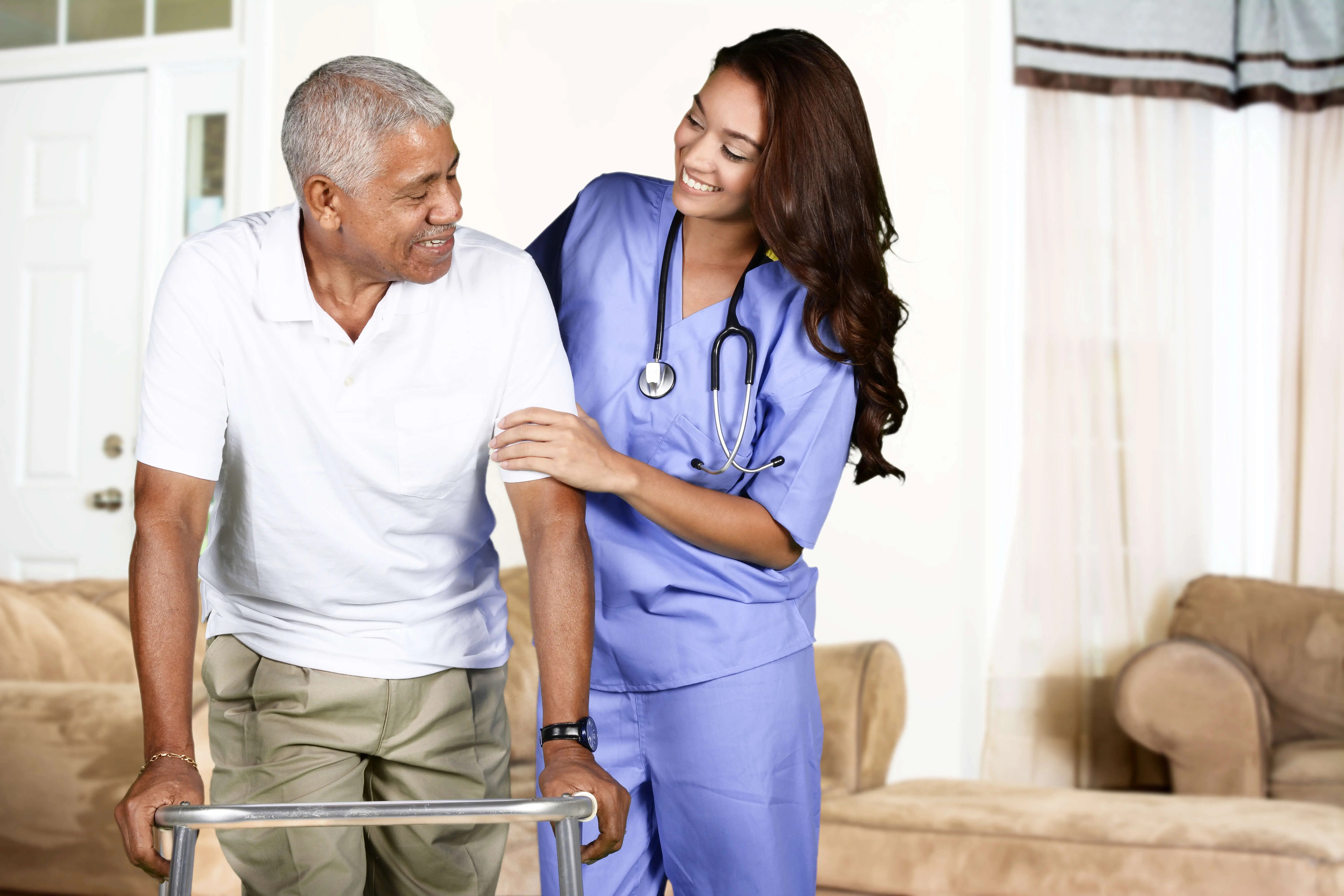 Respite care services at OC HomeCare offering trusted short-term support for seniors and relief for family caregivers in Orange County